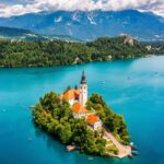 Lake Bled, Slovenië